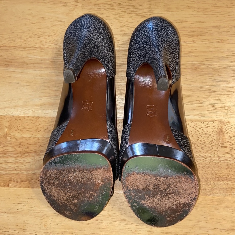 Bcbgmaxazria Double Stack Platform Stiletto Snake… - image 6